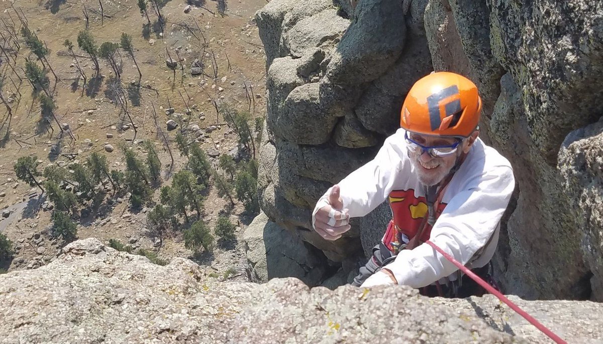 themastersath's tweet photo. An 87-Year-Old Climber Decides There Ain’t No Mountain High Enough https://t.co/DvCYxppmOl https://t.co/pibPL88G6i