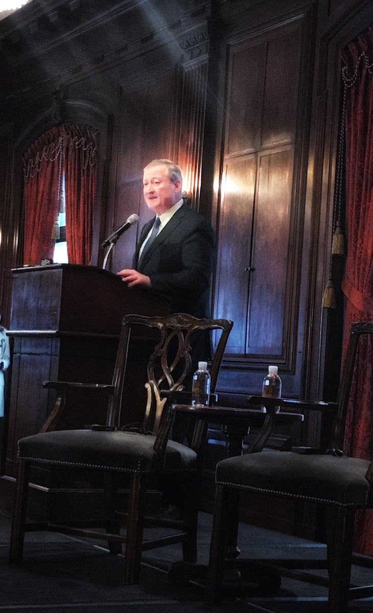 POVsportsmktg's tweet photo. Proud to be headquartered in the “Number 1 Region in America for attracting millennials.” -@PhillyMayor #Philly #sportsbiz #PowerW @powerw_philly https://t.co/tMNK1PKjWx
