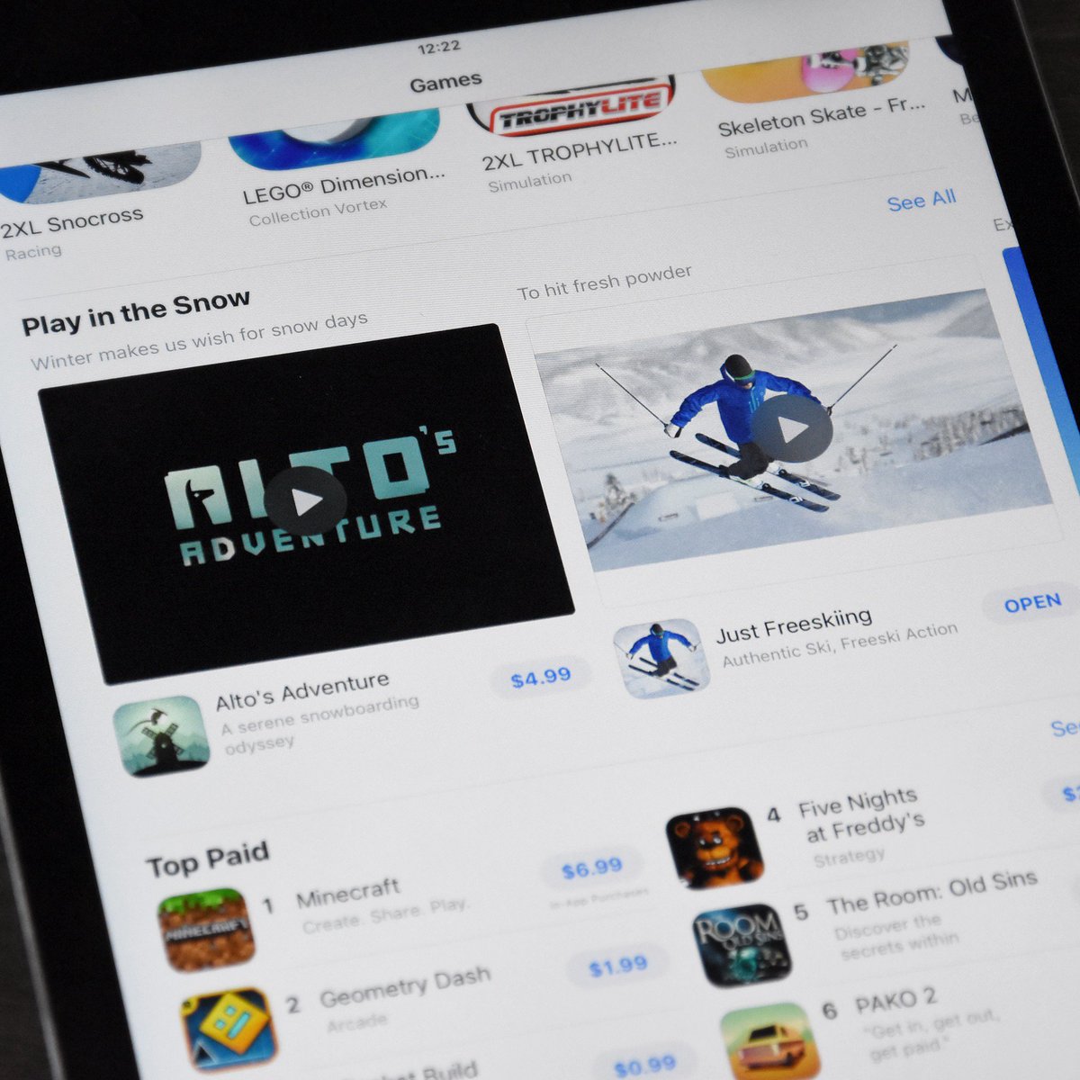 randerline's tweet photo. Play in the Snow - To hit fresh powder! #featuring @AppStoreGames

https://t.co/U5G1q8vzXD

#ski #skiing #freeski #freeskiing #slopestyle #halfpipe #game #games #appstore #appstoregames #iOS #iPhone #iPad #iPodtouch #justfreeskiing #swissgames #madewithunity https://t.co/jiiKCaBcGm