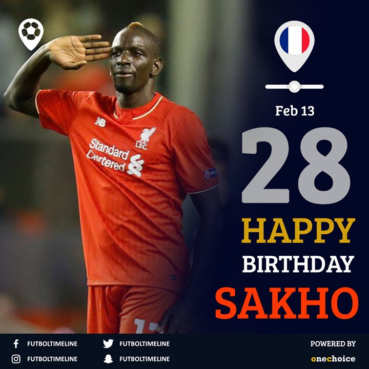 Happy Birthday Mamadou Sakho.   