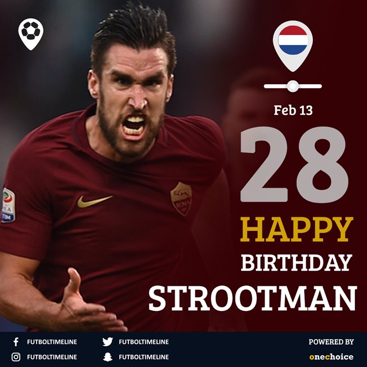 Happy Birthday Kevin Strootman.   