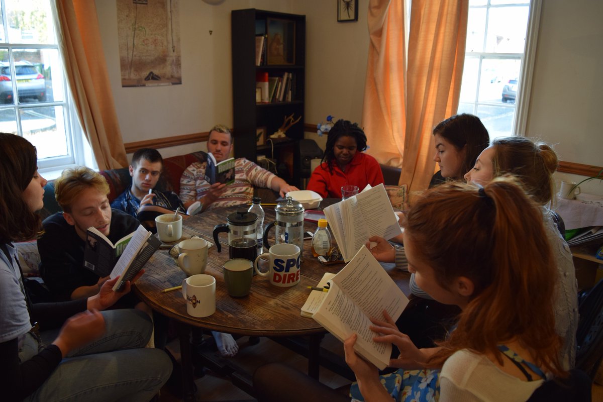 PeripeteiaProd's tweet photo. Throwing it all the way back to one of our first read throughs in November.. less than two weeks to go now! https://t.co/J08xoxKrXc