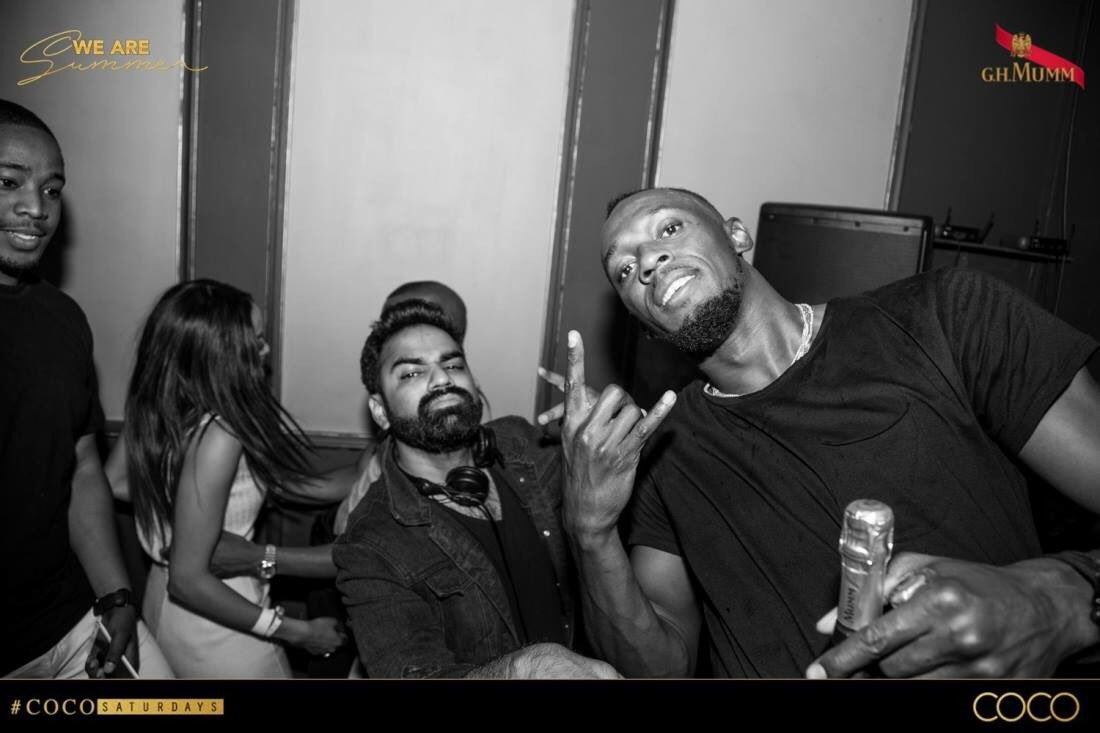 djbhashkar's tweet photo. Meet and play to one of my favorite sportsmen of all time
@usainbolt ✅ 
@rogerfederer ⏳
@sachin_rt ⏳
@hershybru ⏳
#cocosaturdays https://t.co/ayHJDvuy8z