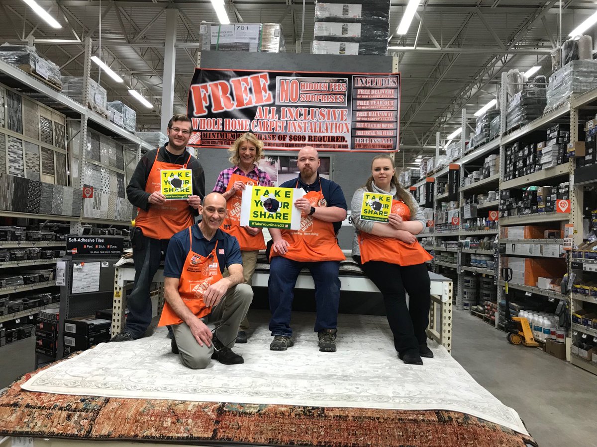 ST 1257 Camillus, NY. Associates will be sure to get in aisles and be more visible to customers and also engage all customers in conversation about setting up a measure.#takeyourshare23 THD northern