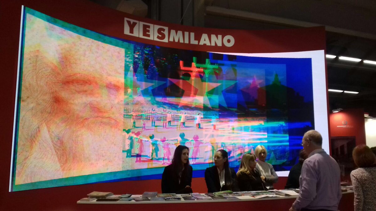 F_Stelline's tweet image. Fino al 13 febbraio la Fondazione Stelline è presente con Hub Leonardo alla @bitmilano nello stand Yes Milano del @ComuneMI, che presenta le celebrazioni del 2019 per i 500 anni dalla morte di Leonardo Da Vinci.
#FondazioneStelline #Bit2018 #HubLeonardo