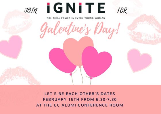 IGNITEatStMU's tweet image. Hello Ladies! We are celebrating our beautiful, empowered selves this week! With that we would love for y’all to join us in celebrating GALentine’s Day! 💗❤️ please RSVP on our FB page or Instagram direct message! 🌸