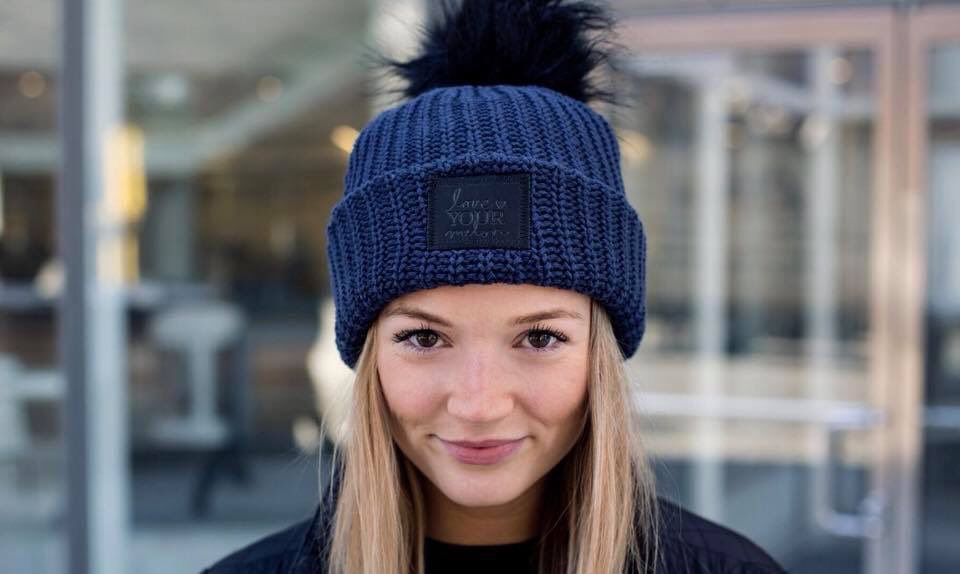 colostatelym's tweet photo. Black leather patch beanies have arrived! Check them out now at https://t.co/rZSgQbc6Ey ☺️♥️🍉 https://t.co/CzJrvqA4BF