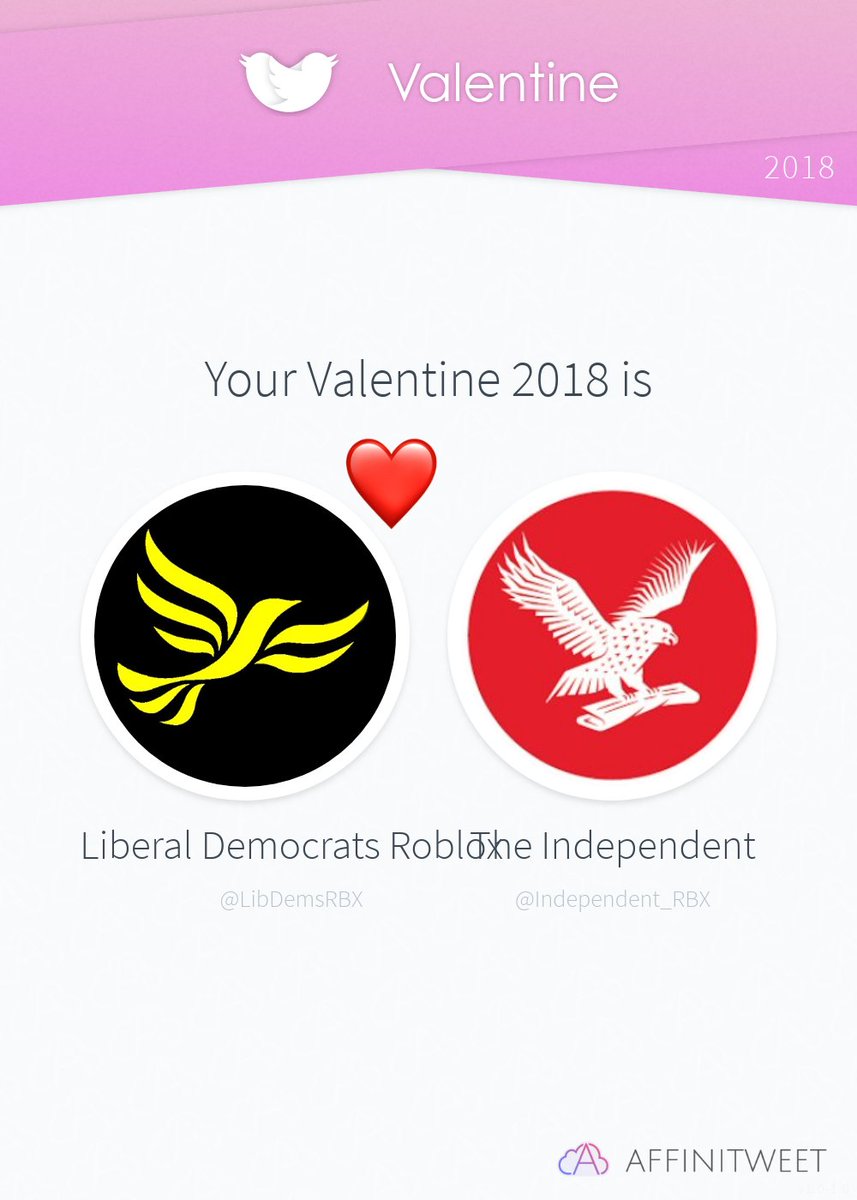 LibDemsRBX's tweet photo. #Affinitweet Valentine
This year you're mine @Independent_RBX! ❤️
And you, whom will be yours?
via https://t.co/Uyl09w31Cv https://t.co/fAMFtfnW5w