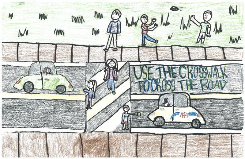 AAAOhioNews's tweet photo. Voting is underway for the #TrafficSafetyPosterContest!
Today we are featuring Kendall's poster! #UseCrosswalk
Follow this link to vote for your favorite: https://t.co/i4Pfpuw4gJ https://t.co/JOpXSWFrXV