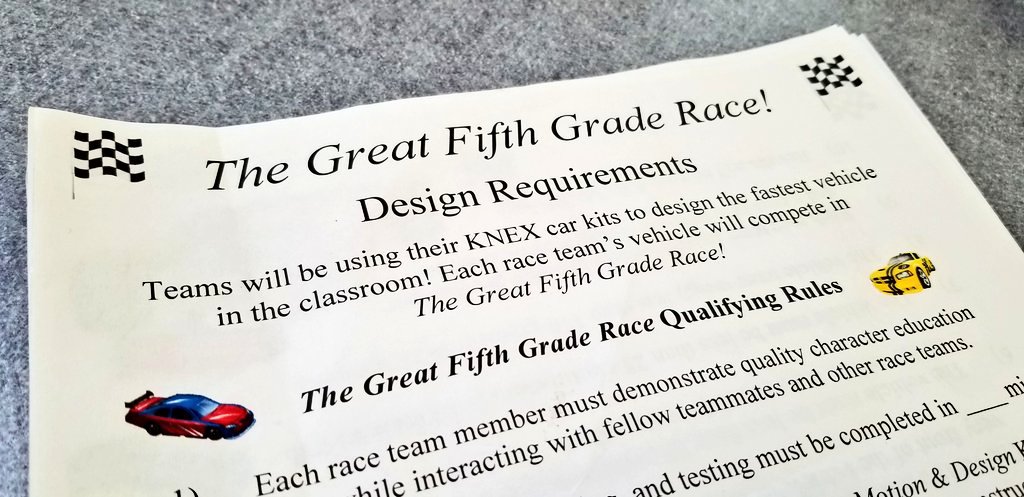KyleHamstra's tweet photo. Dolphins! Start. Your. Engines! So excited to see all K-5 #ddestem @DDEDolphins experience #TheGreat5thGrRace this year! #sci1P11 #sci3P11 #sci5P11 #sci5P12 #sci5P14 #hashtag180 https://t.co/tdm89CVogi