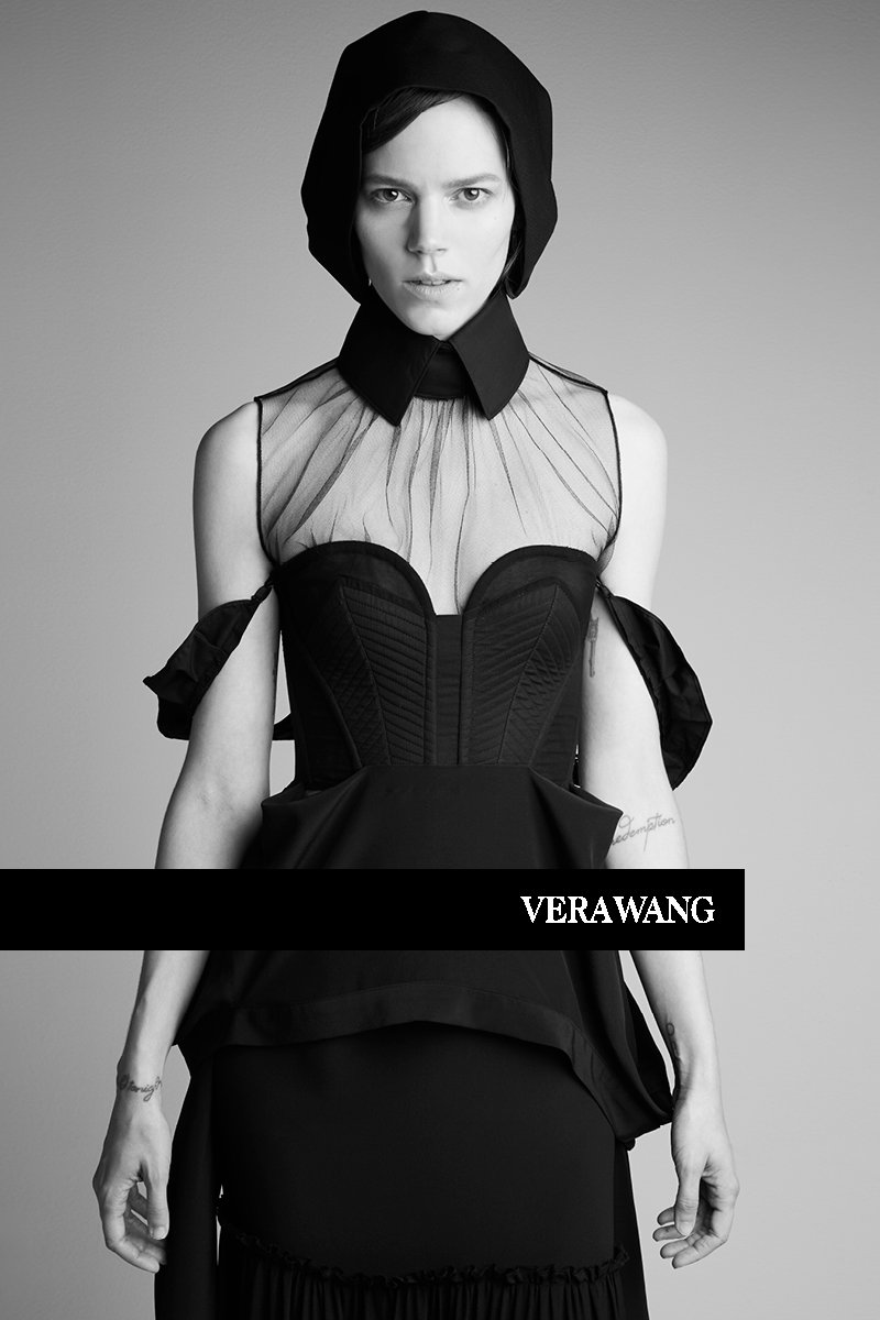 VeraWang's tweet photo. We're proud to present the #VeraWang Fall/Winter 2018 Advertising Campaign.
Photographed by Patrick Demarchelier
Creative Direction: @VeraWangGang
Talent: @OfficialFreja 
Styled by: @panosyiapanis 
Hair by: @garrennewyork 
Make-up by: #MarlaBelt
Nails by: #KellyB https://t.co/rh8WEyQ1HK