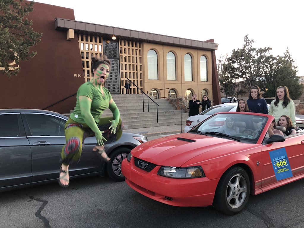 Chi Omega with the game Frogger
Donate to Locker #505, helping Bernalillo County K-12th grade students by providing appropriate school clothing, so they can focus on succeeding in their education.
gofundme.com/Locker505