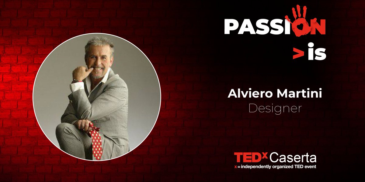 🔜 TEDxCaserta - PassiON > is ⁉
🎙 Lo scopriremo con...
➡ Alviero Martini