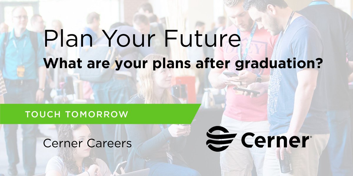 CernerCareers's tweet photo. This week our Campus team are hitting the road again to meet students @KState, @ISUMISClub, @KUnews and @MizzouBusiness 
Come by and chat with our recruiters to hear about our exciting opportunities #TouchTomorrow
https://t.co/CK5fD9R6nc https://t.co/JDf5CQ6cDz