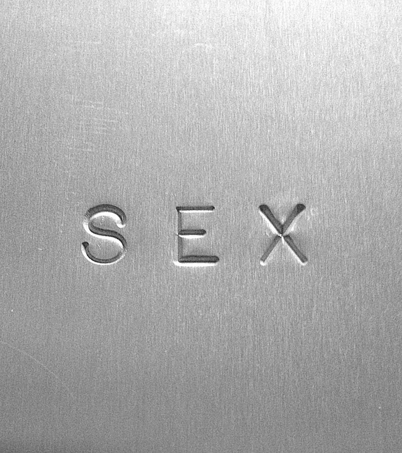 The Sex Book cover was made up with metal because Madonna once said she wanted the cover to be just like the back of her stove