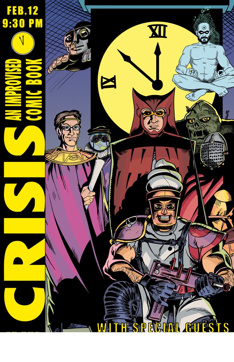 CrisisImprov's tweet photo. #ValentinesDay is around the corner, but tonight at 9:30 you can fall in love with improvised comic books at the PIT Loft! @thepitnyc https://t.co/6p6dg9XXM6 https://t.co/9kg7g5sW5m