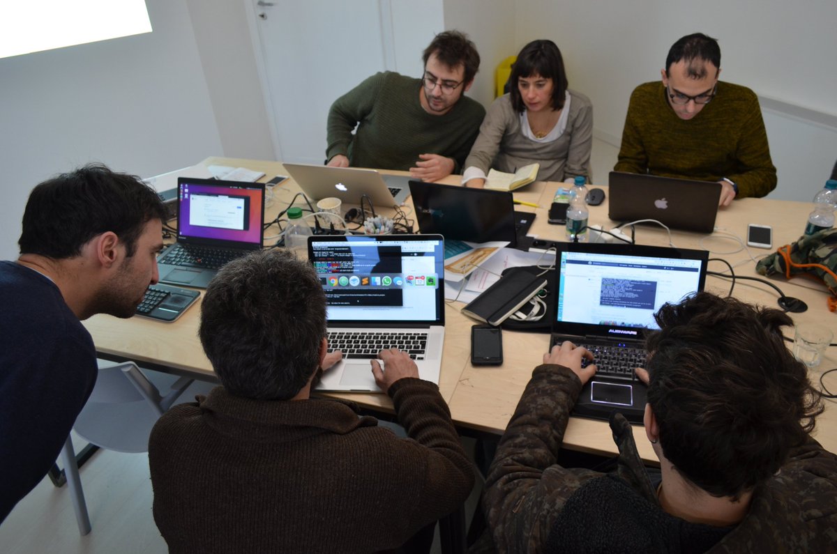 turnintocoders's tweet image. #Bootcamp had started last Monday. Here is the #team on the first day of week 2: they happily survived and still feel motivated! In the meanwhile, #CodingForEveryone going on now, new buddies entering the group every time. #CodingRocks!