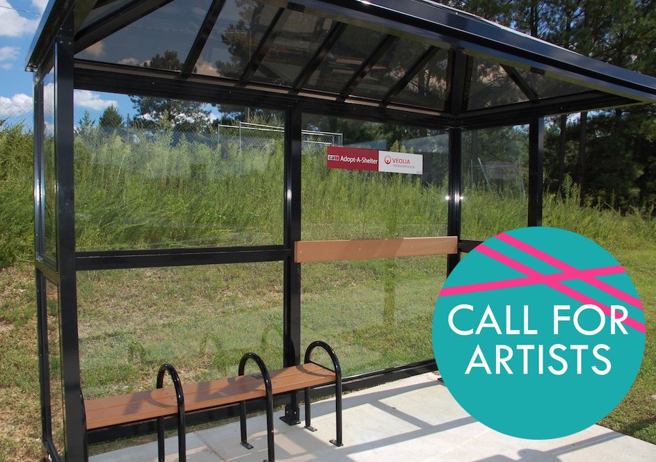 Design a bus shelter for <a href="/GoRaleighNC/">GoRaleigh</a>! Submit your proposal by March 15th for the chance to be featured on one of ten bus shelters throughout Raleigh! More information here: bit.ly/2EDjF56 <a href="/RaleighGov/">City of Raleigh</a> @RaleighArts #arteverywhere #togetherraleigh