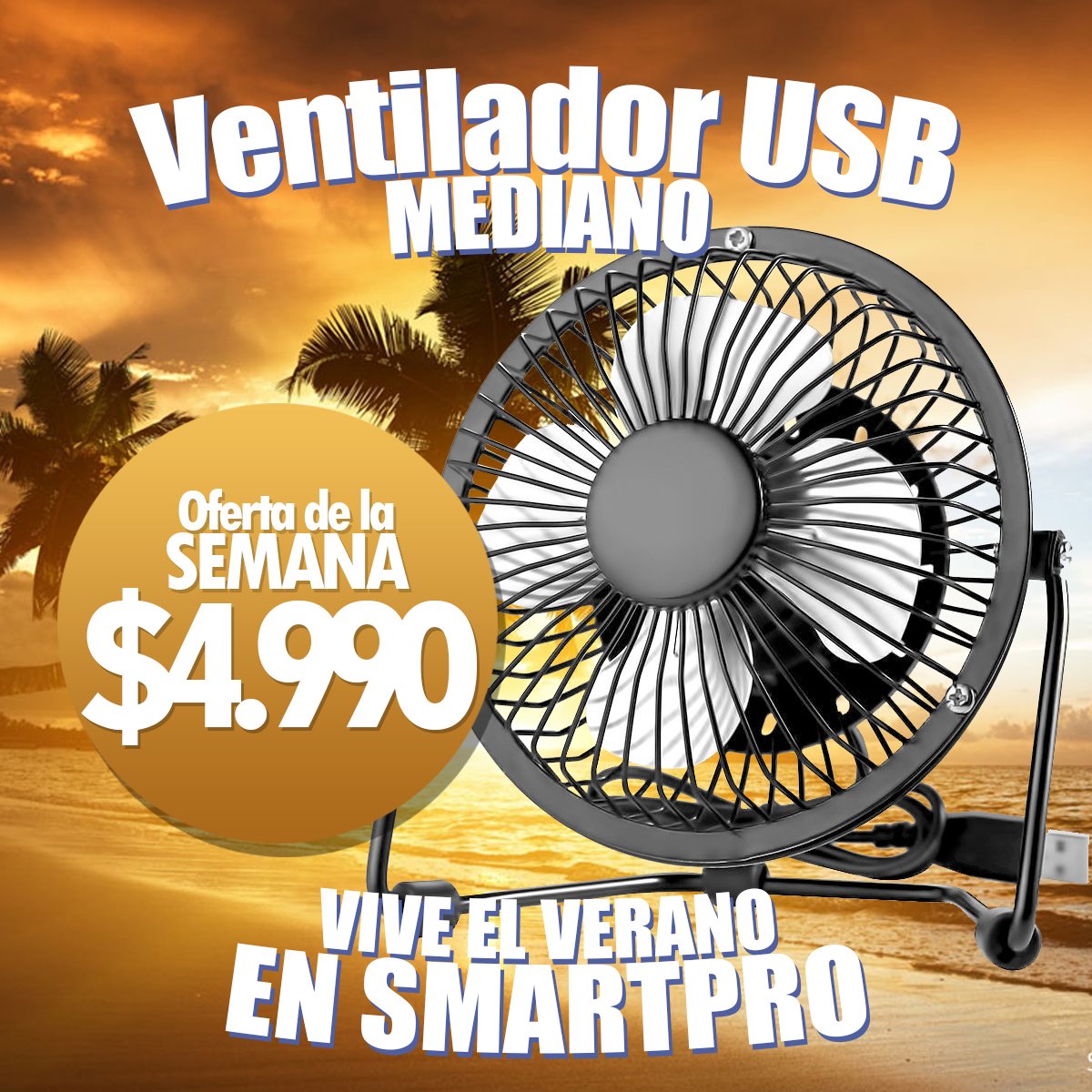 SmartproChile's tweet photo. Ventiladores USB en #Smartpro
Ven por el tuyo a Av. Providencia 1610. Metro Pedro de Valdivia. https://t.co/ltuFnVuzdB