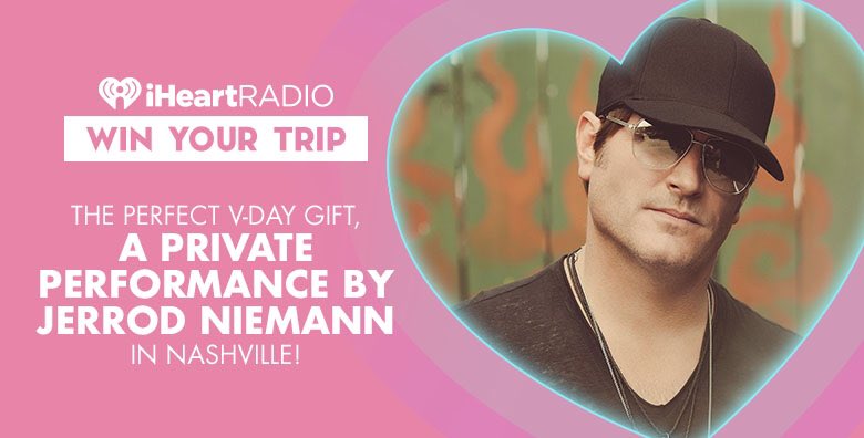 Few days left to enter! I want to plan a special date for you &amp; your Valentine. Get entered to win w/ iHeartCountry! ihr.fm/JerrodNiemannC…