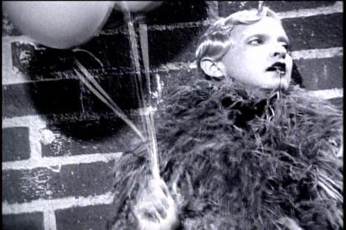 Deeper and Deeper is one of the most complex Madonna videos, where she plays Andy Warhol's muse, Edie Sedgwick, and her transition from a naive person to someone with malice, the innocence is represented by the balloons M carries around and as time goes by they all get popped up.