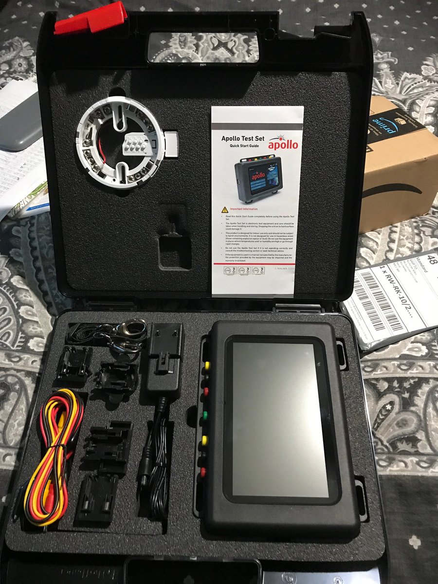 HANNFire's tweet photo. Picked up a new Apollo Test Set on the way home! Can’t wait to play ! Thanks to @KGMfire for supplying and of course @ApolloFireEMEA for designing and producing such a smart product 👍🏻🚨🔥 💻 https://t.co/huVCgsdjCo