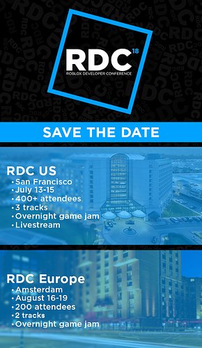 Roblox developer conference 2018 amsterdam