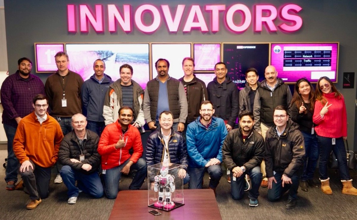 T_INNOVATE_'s tweet photo. @TMobile Radio Access Network team... constantly innovating to bring about new wireless possibilities! #256QAM #4x4MIMO #LAA #👀Alpha https://t.co/d8SUOMSqtb