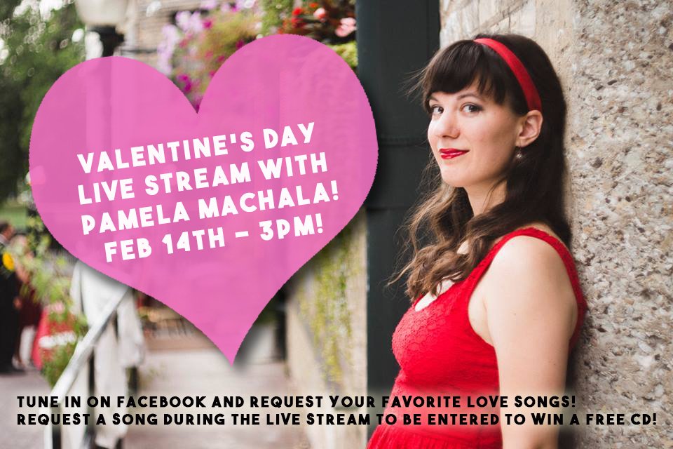 Love is in the air! 💖 Boulder, CO based musician, @PamelaMachala, is hosting a Valentine's Day live stream from her Facebook page this Wed., 2/14! Request a song to be entered for the chance to win a copy of her album! #livestream #bouldermusic facebook.com/Pamelamachala