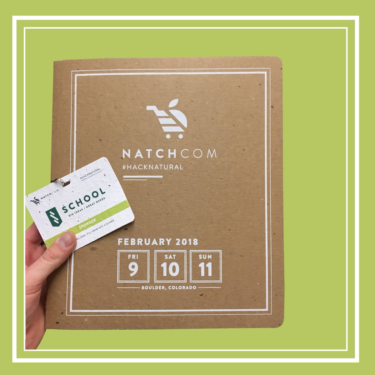 schoolhelps's tweet image. Who else was at #NatchCom this weekend? Such an awesome “unconference” focused on bringing digital tech and natural brands together. We brought the design, they definitely brought the knowledge. #GiveAShit #HackNatural #DigitalMarketing #ECommerce #NaturalFood #NaturalProducts