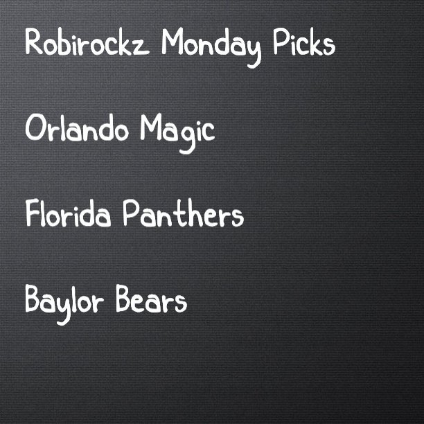 Get The Job Done <a href="/FlaPanthers/">Florida Panthers</a>  <a href="/BaylorMBB/">Baylor Men’s Basketball</a> <a href="/OrlandoMagic/">Orlando Magic</a>💪!!! #Vegas #Sportsbetting #Followback #CashFlow