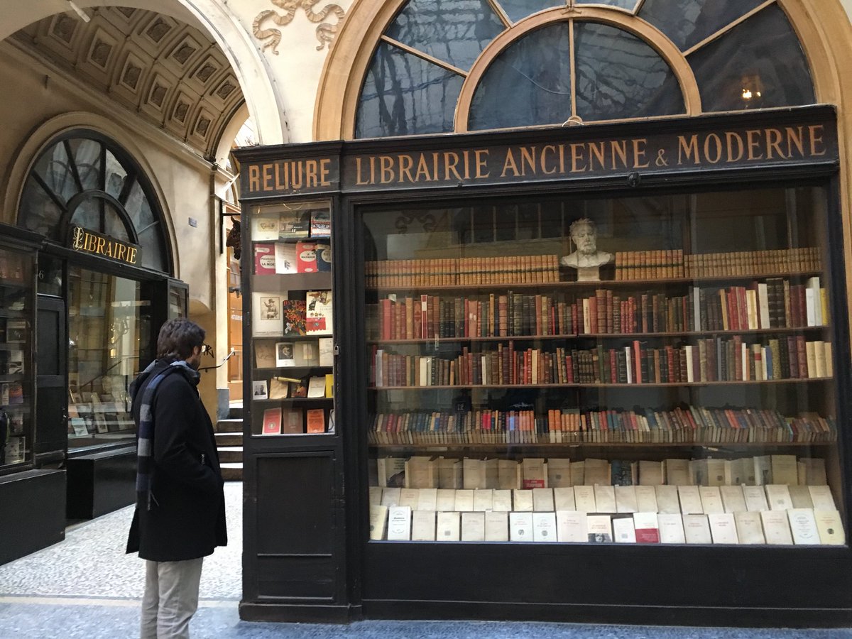 FoSLLBookstore's tweet photo. No matter where you roam, you’re never too far from home. Bonjour from Paris! 🇫🇷📚

#LibrairieJousseaume #LibrairieAncienneEtModerne #GalerieVivienne #Paris #France #Europe #Holiday #Vacation #library #bookstore #home #bookworm #instabooks #bookstagram #love #reading #books #LA https://t.co/1EJNx53TXv
