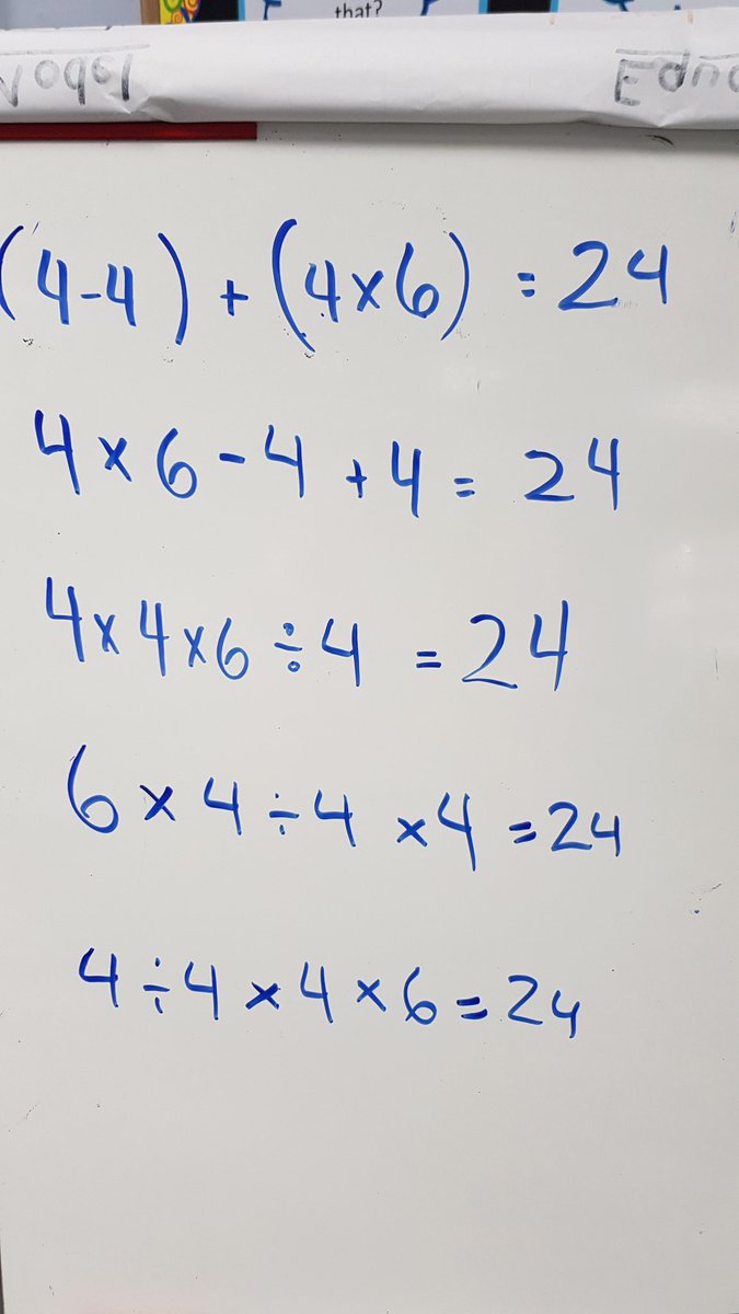 LTeacher10's tweet photo. @globalmathtask Another one completed - great morning brain warm up!  #gmttc24 #ISKLg5 #maths https://t.co/8QSbJehOU3