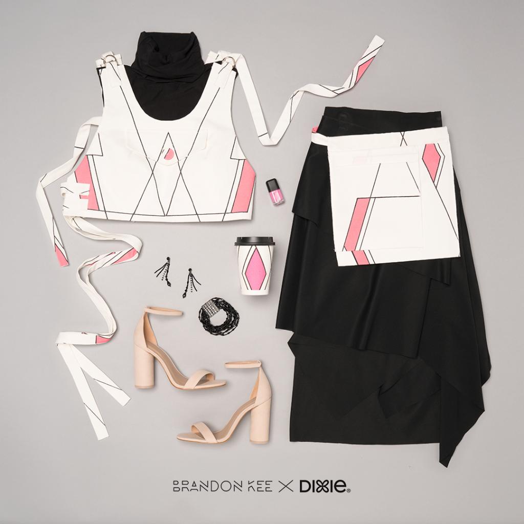 DixieProduct's tweet photo. Fashion alert! Check out the dress that inspired our new Dixie® To Go cup design made by #DesignerBrandon from the previous season of @ProjectRunway. https://t.co/yMmQ9MD3Cf https://t.co/9EJ9EOfvBQ