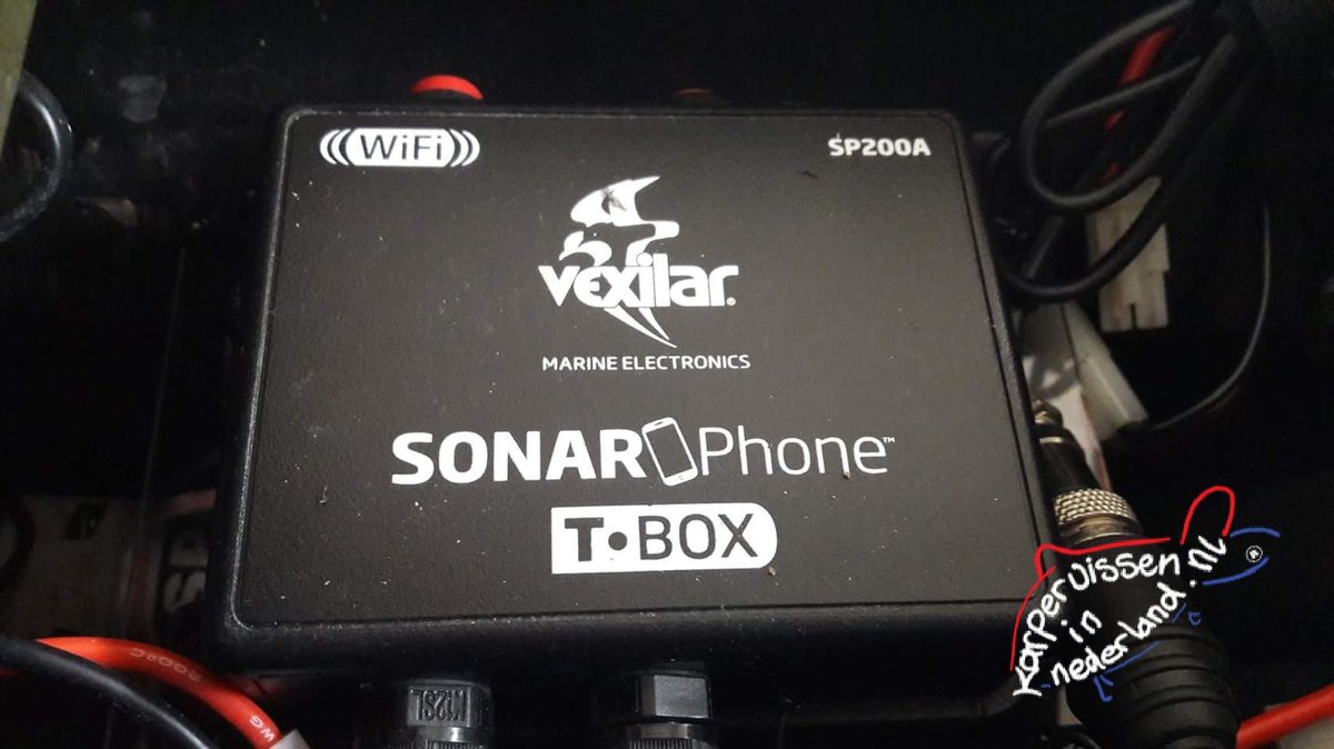 Vexilar sonarphone fishfinder inbouwen op je voerboot karpervisseninnederland.nl/vexilar-sonarp…