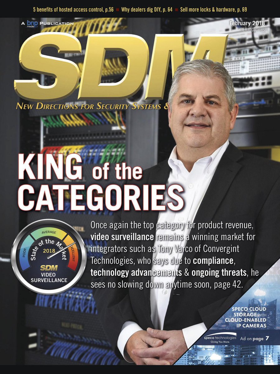 AnixterSecurity's tweet photo. David Cronk, technical director of physical security at Anixter, was interviewed for an article in SDM Magazine. Check out the article on page 69 to learn how distributors can help you sell more security locks and hardware! https://t.co/Q5F3nQMGR0 https://t.co/NqxmH2rhLF