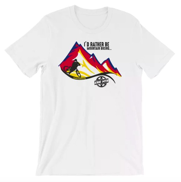 Check out our new design, Rather Be! For those days we'd rather be doing what we like! Follow the link: bit.ly/2BmincN #mtb #mountainbike #colorado #eriemtb