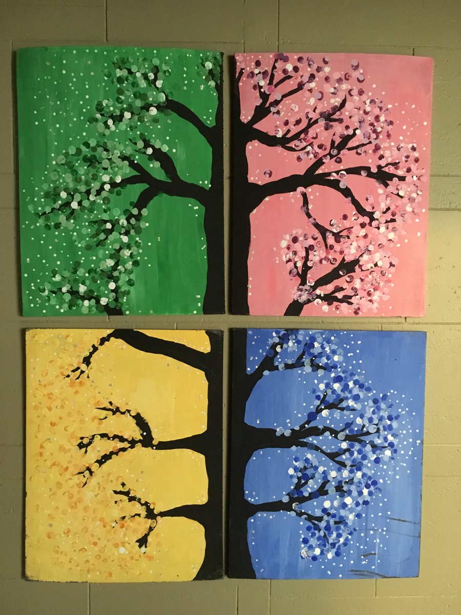 TurningLeafWpg's tweet photo. Here are some arts and crafts from the Marion Day Program. Together, they grow step by step. https://t.co/QheafGYfzp