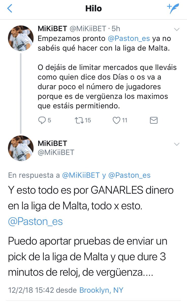 rojos_apuestas's tweet image. Ojo que los picks en la Liga de Malta en un chiringuito “solo” duran 3 minutos. Se nota que sus clientes son fishes y no sabía ni lo que era mover una cuota, Hulio.