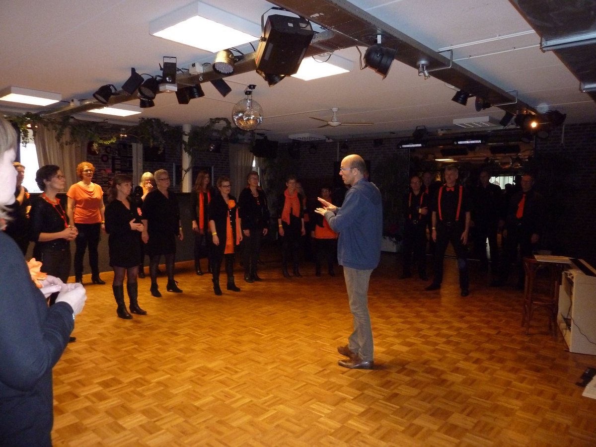 We hebben genoten van onze workshop bij Reinier Bavinck en natuurlijk veel geleerd! #koorpresentatie