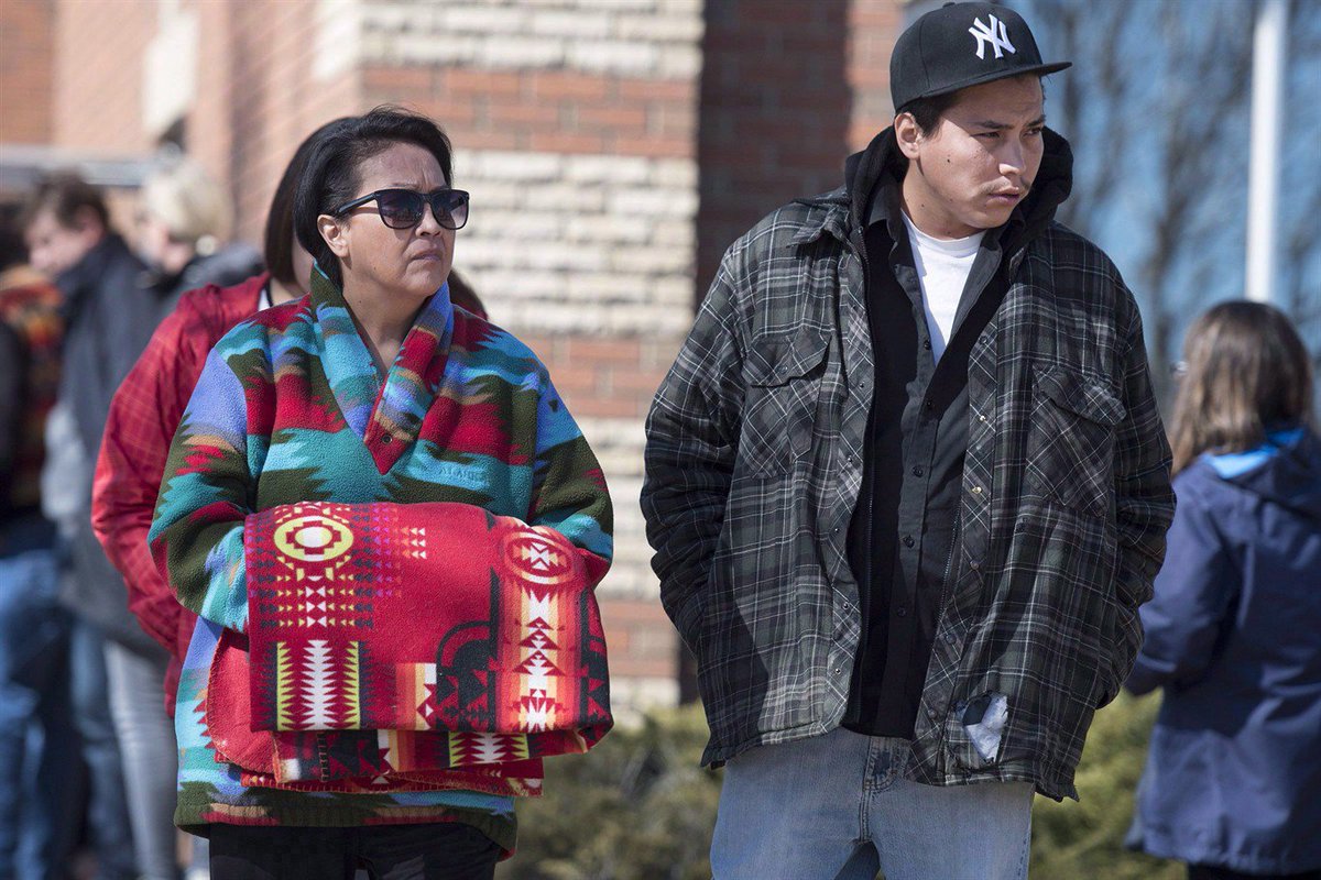 STORY: Boushie's family meets federal ministers after acquittal in murder trial bit.ly/2o10RTi https://t.co/MSUtBtAj37