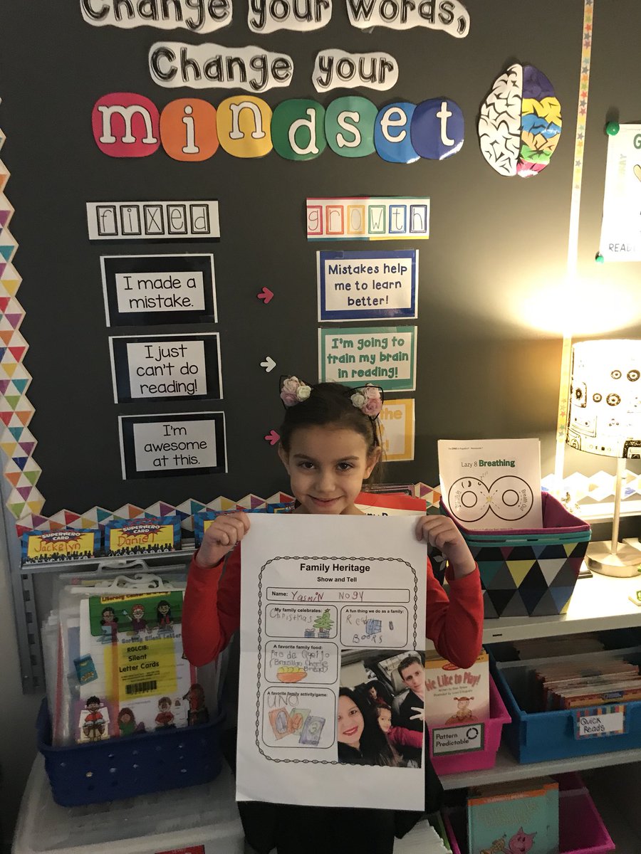 Yasmin’s all smiles, as she completed her Family Heritage Project! #ItsWorthit #SlateHillStars