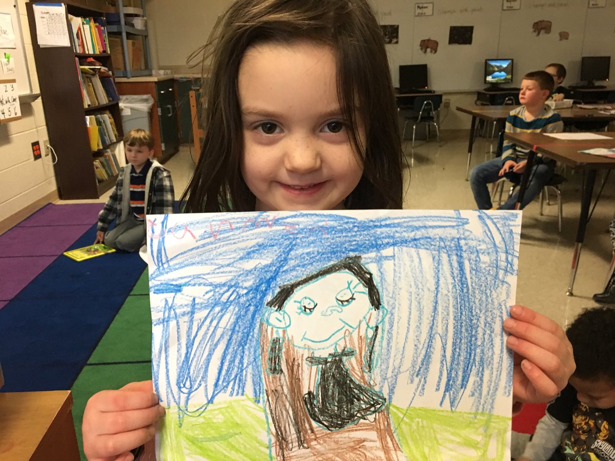 art_with_clark's tweet photo. Exercising our creative muscles.  Perko’s class https://t.co/aofFrPgEuA