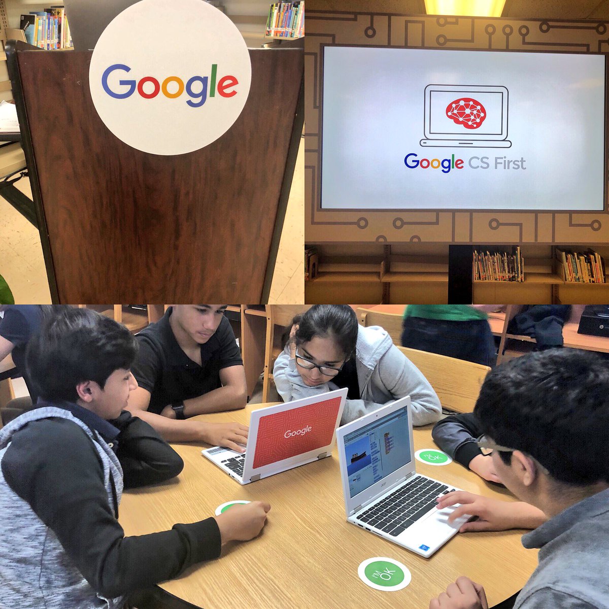 HDMcMillan's tweet image. Thank you @Google and @carloslcurbelo for visiting our students today to discuss the importance of Computer Science. @MDCPSSouth  @STEMDesignation #STEMis