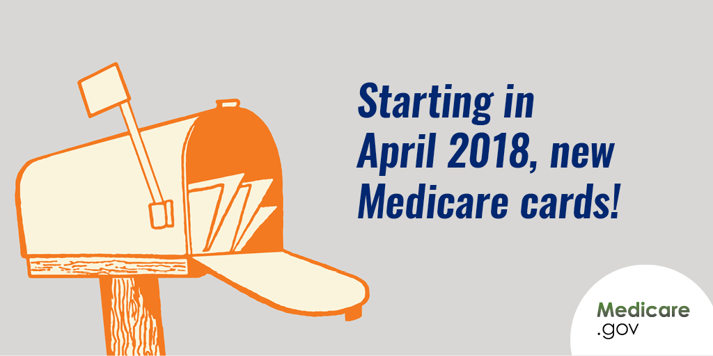 MedicareGov's tweet photo. #Medicare will automatically mail your new card to the address you have on file with @SocialSecurity. There’s nothing you need to do! If you need to update your official mailing address, visit: https://t.co/O23UIZMwPK https://t.co/FyVwOWr63S