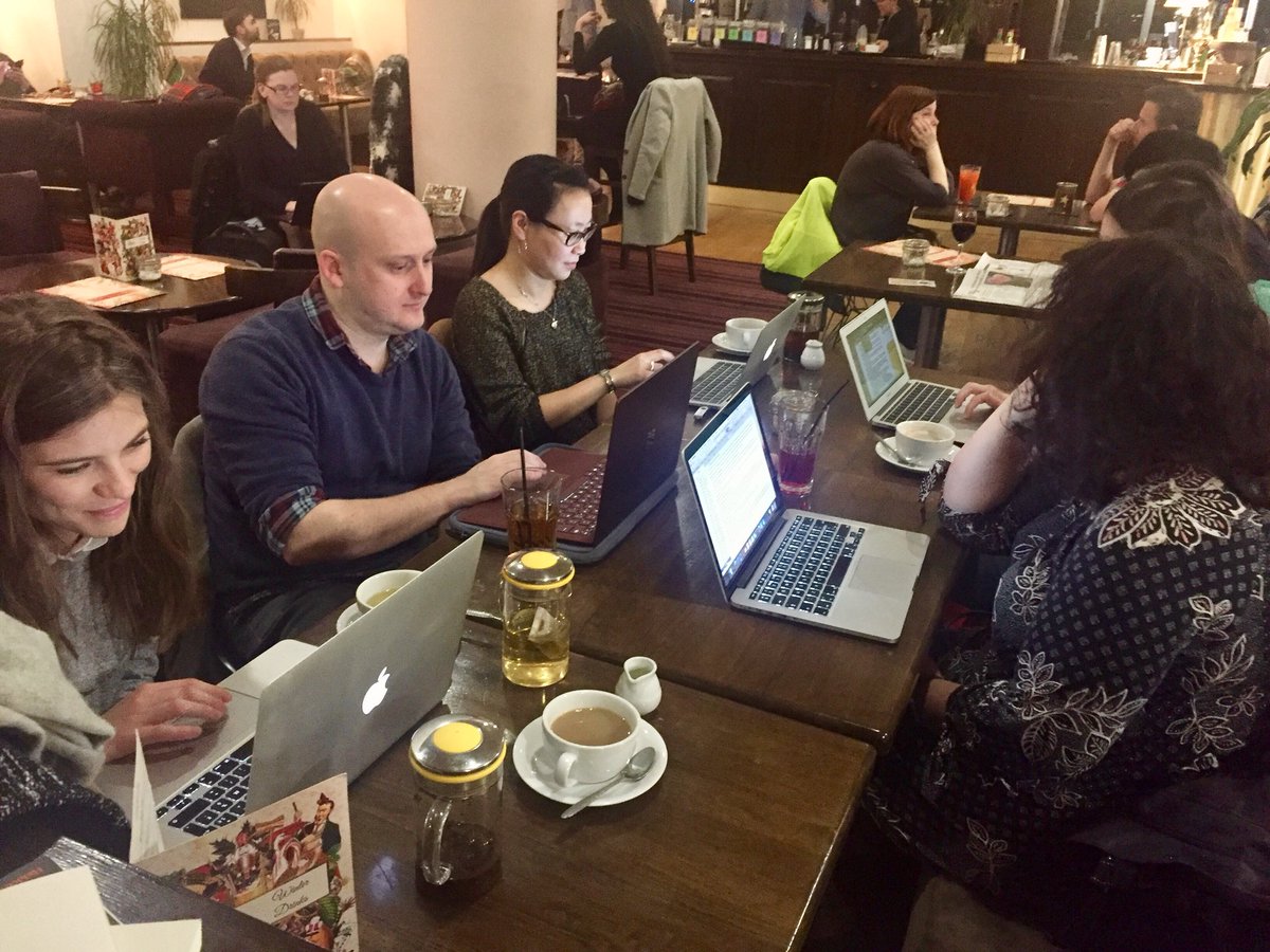 a_church_books's tweet photo. A brilliant inaugural #theauthorshour  meet up, already looking forward to next month for more writing fun! 🤓 @WaterstonesPicc @Bookollective https://t.co/XmGG73ITfd