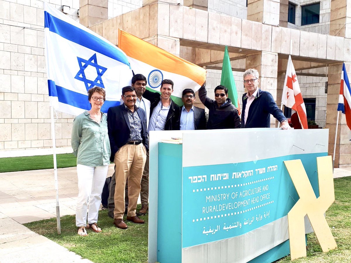 @Solidardadnetw &amp; agri-tech businesses of Israel begins cooperation. Read: bit.ly/2ElKhEi
<a href="/BarakGranot/">Barak Granot</a>