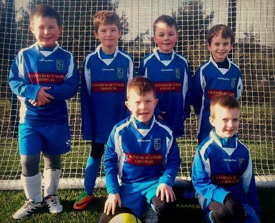 KilmoreRec's tweet photo. Kilmore Rec’s youngest small sided games team, who play at Assumption Grammar School every Saturday morning. Many thanks to Ballynahinch Olympic for organising and running these every week, our players really enjoy it #montheblues #smallsidedgames #letth… https://t.co/nsutYGJ2lT https://t.co/a68uynO4qB