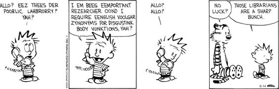 Pretty sneaky, Calvin.