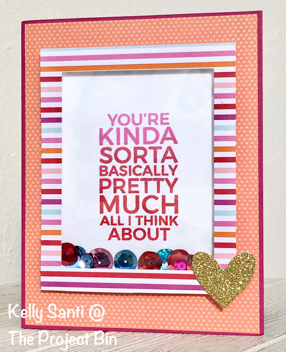 miamikel4's tweet image. New card up #ontheblog feauturing @theprojectbin #kindasorta stamp set and #sequins and @myheroarts inkshttps://sandcastlestamper.blogspot.com/2018/02/the-project-bin-kinda-sorta.html?m=1
